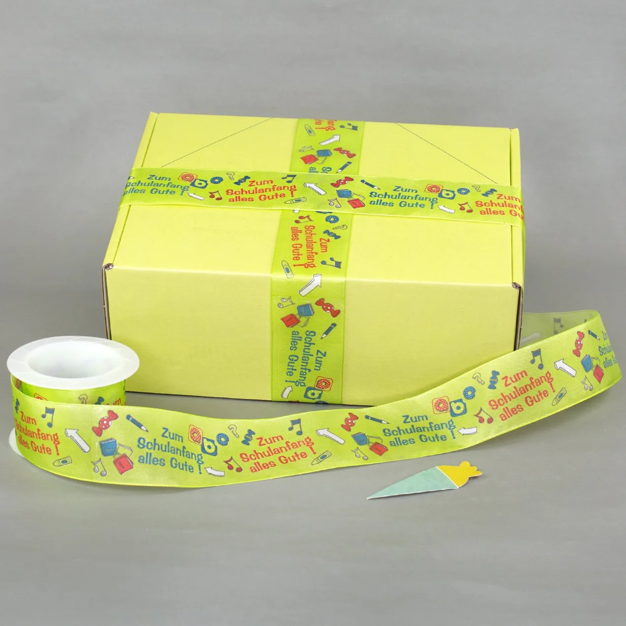 Geschenkband für Schulanfang & Einschulung 3m