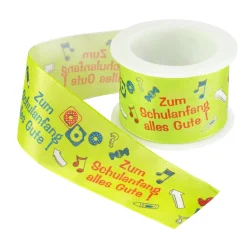 Geschenkband für Schulanfang & Einschulung 3m