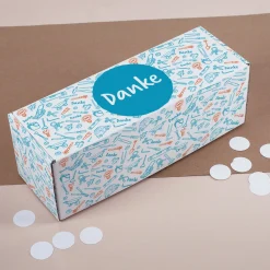 Geschenkbox als Dankeschön mit Aufdruck | Werkzeug-Motiv | Geschenkverpackung