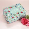 Geschenkbox für Mama zum Muttertag | Mittelgroß mit Blumenmotiv und Spruch