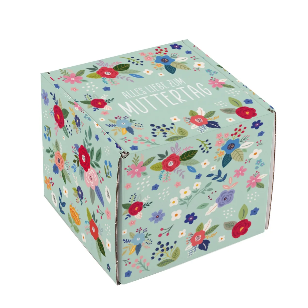 Geschenkbox für Tassen und andere Kleinigkeiten | Alles liebe zum Muttertag