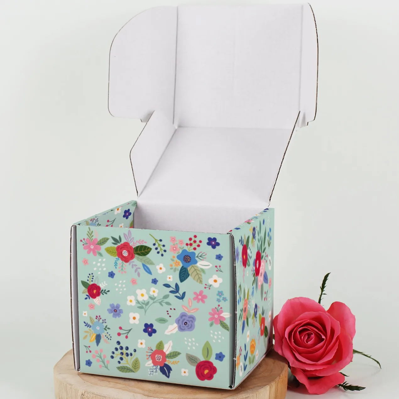 Geschenkbox für Tassen und andere Kleinigkeiten | Alles liebe zum Muttertag