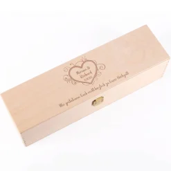 Geschenkbox mit Gravur zur Hochzeit