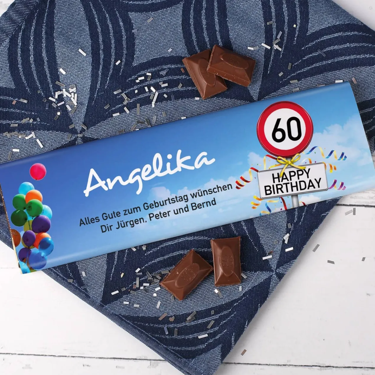 Geschenkbox zum 60. Geburtstag