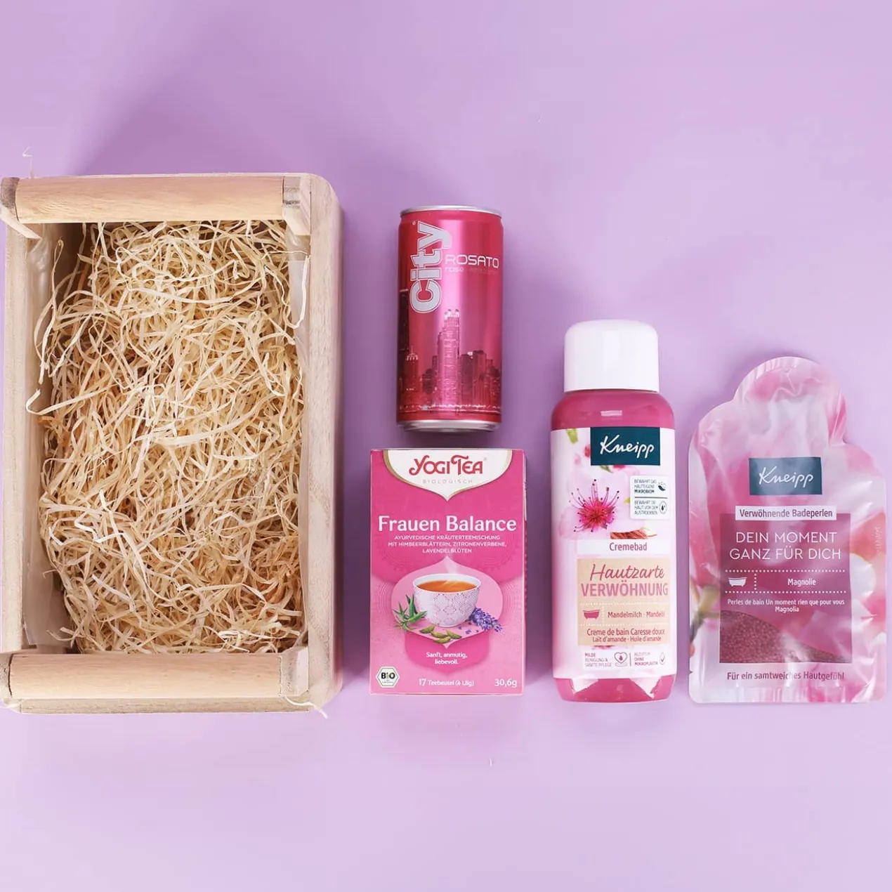 Geschenkkorb - Merry Christmas - mit Wellness Inhalt und Wunschtext