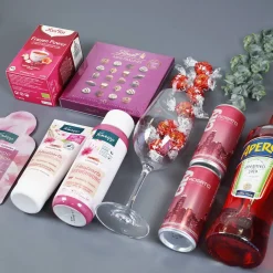 Geschenkkorb zum Geburtstag - Verkehrszeichen - mit verschiedenen Füllungen