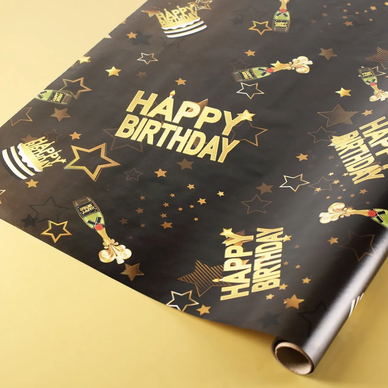 Geschenkpapier Happy Birthday