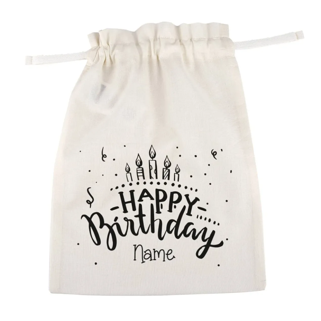 Geschenksäckchen zum Geburtstag mit Name