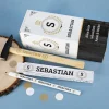 Geschenkset für Handwerker mit Hammer, Zollstock, Bleistift und persönlicher Verpackung