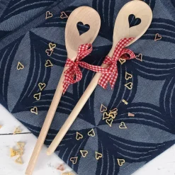 Geschenkset "Liebe geht durch den Magen" mit Wunschnamen und Wunschtext
