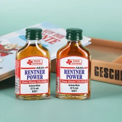 Geschenkset mit Minikräuter - Auf die Rente