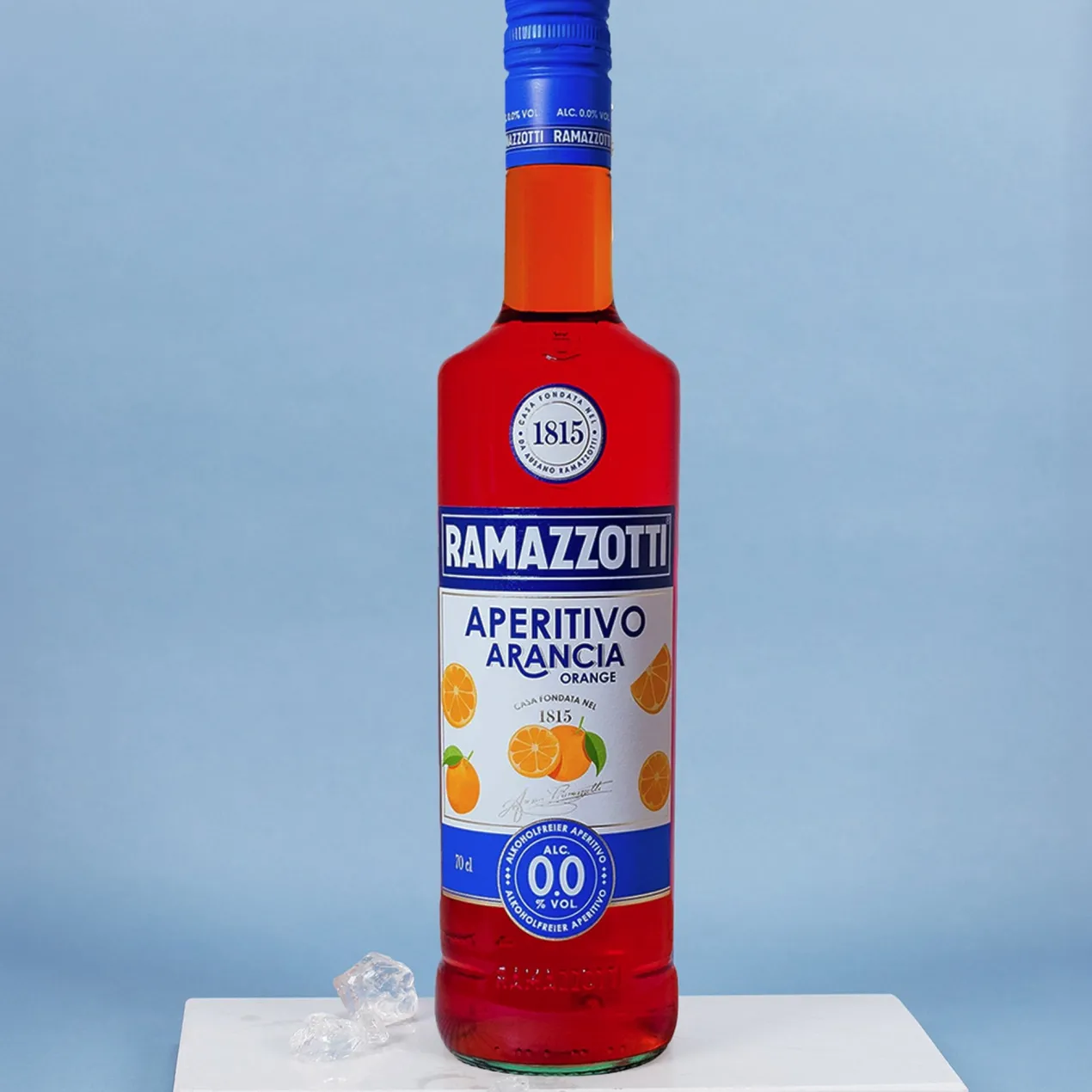 Geschenkset mit Ramazzotti alkoholfrei, Aperitif-Glas & Geschenkbox | Wieder ein Jahr schöner