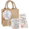 Geschenkset mit Tasse und Schokolade - Wie schön, dass es dich gibt