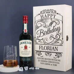 Geschenkset zum Geburtstag mit Jameson Whiskey