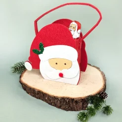 Geschenktasche aus Filz zu Weinachten mit verschiedenen Motiven und Tragegriff