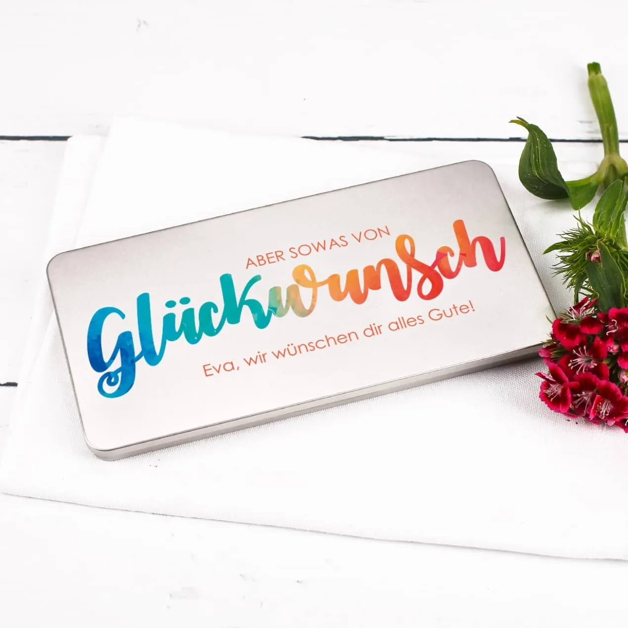 Geschenkverpackung - Aber sowas von Glückwunsch