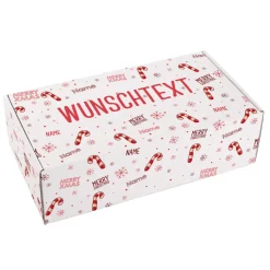 Geschenkverpackung zu Weihnachten mit Wunschtext