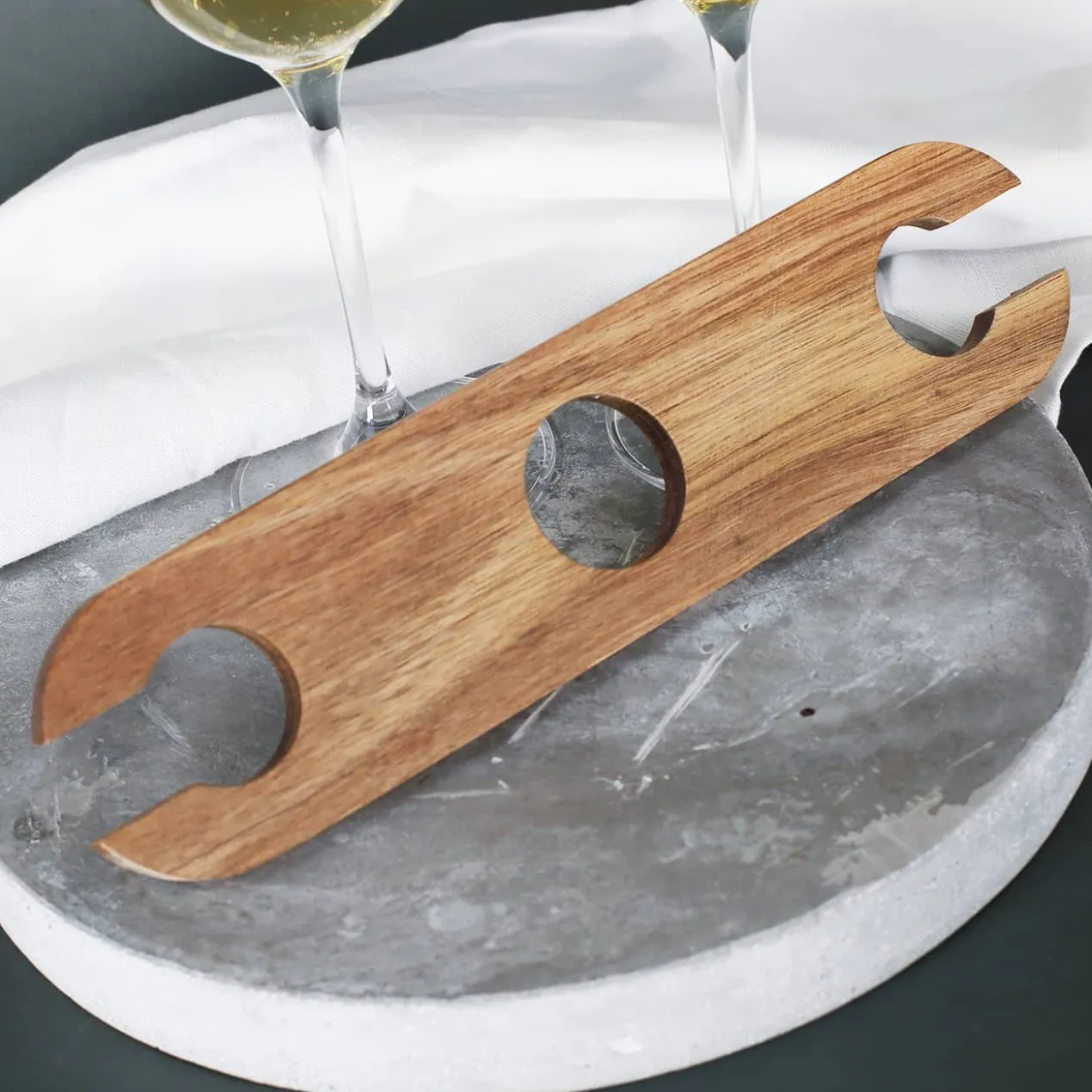Give us Baby one more wine - personalisiertes Weinset mit Gravur