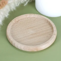 Glasabdeckung aus Holz - Betreutes Trinken - mit Ihren Wunschnamen
