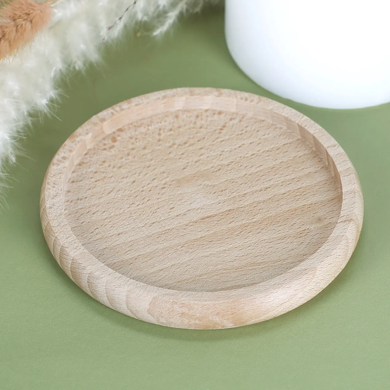 Glasabdeckung aus Holz - Holy Aperoli - mit Namensgravur