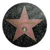 Glasbrettchen mit eigenem Walk of Fame Stern