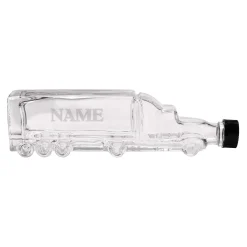 Glasflasche Truck mit Namensgravur