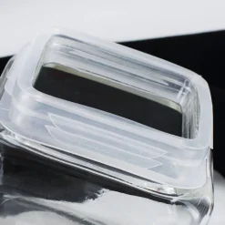 Glück im Glas - Vorratsglas in 4 Größen mit Ihrem Namensaufdruck