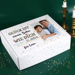 Glück ist... DIY Adventskalender mit Foto und Wunschtext