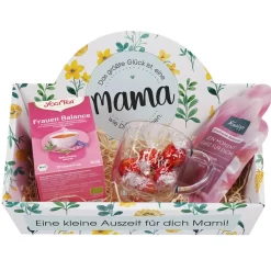 Glück ist eine Mama wie Dich zu haben - Geschenkkörbe mit verschiedenen Füllungen