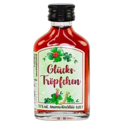 Glücks-Tröpfchen | Amarena-Kirsch Likör