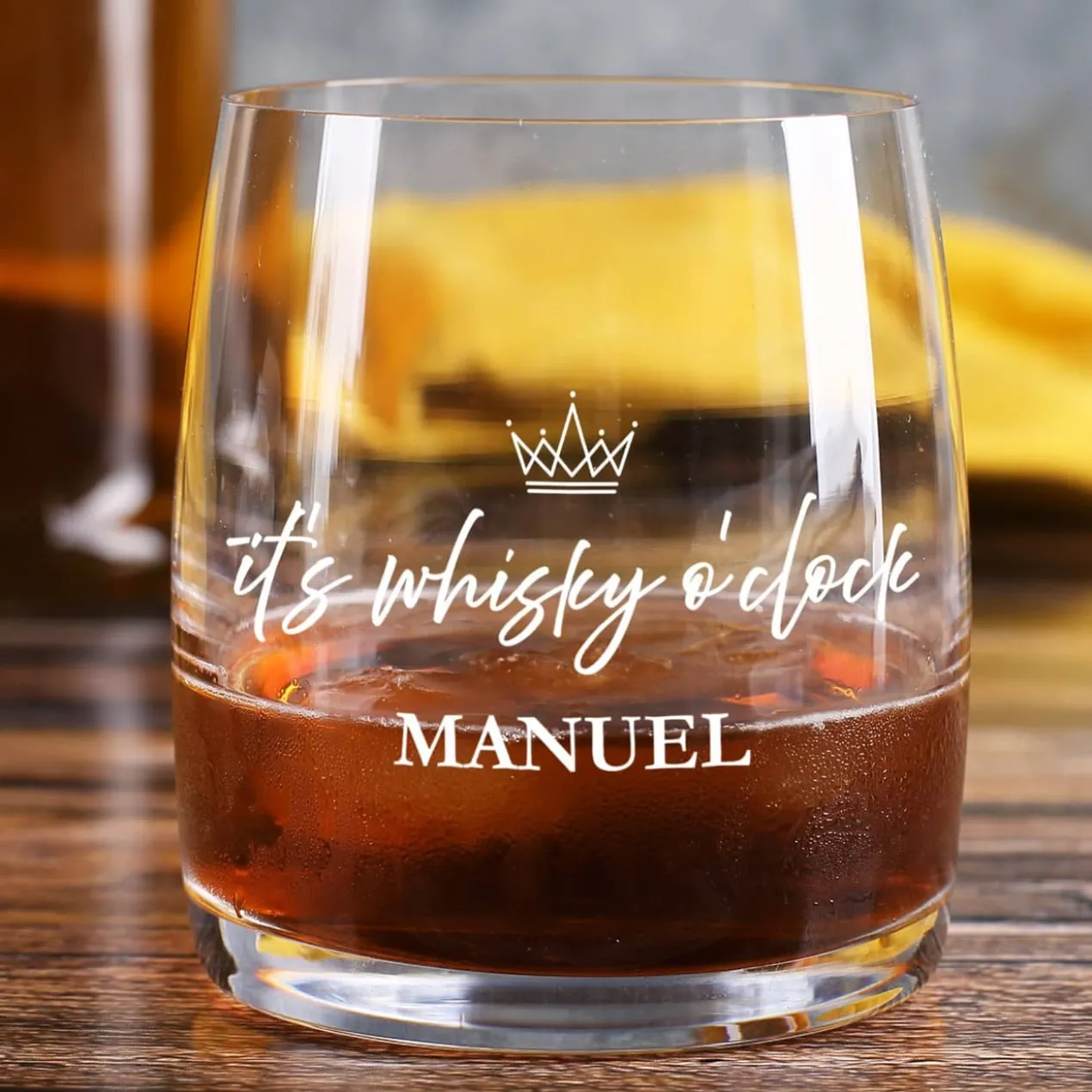 Glenfiddich Geschenkset zum Geburtstag mit Whiskyglas, Schokolade und Box