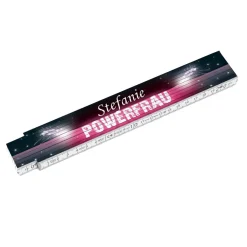 Gliedermaßstab - Powerfrau