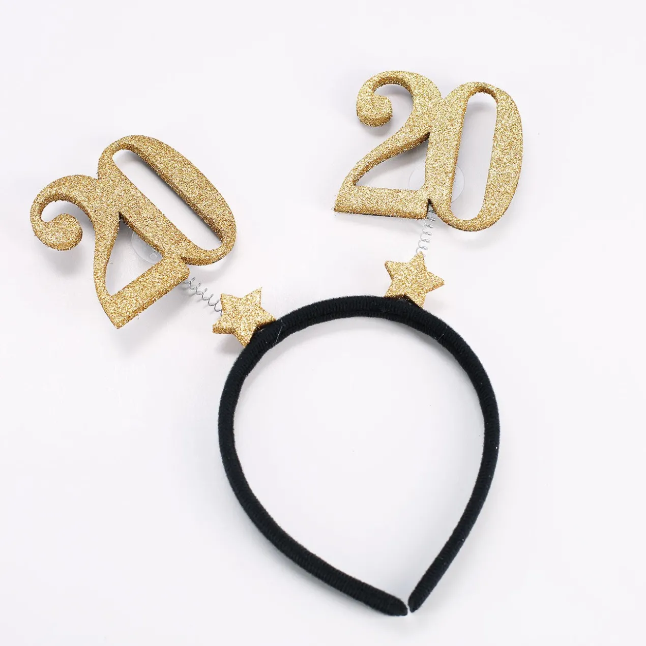 Glitzernder Haarreif zum 20. Geburtstag