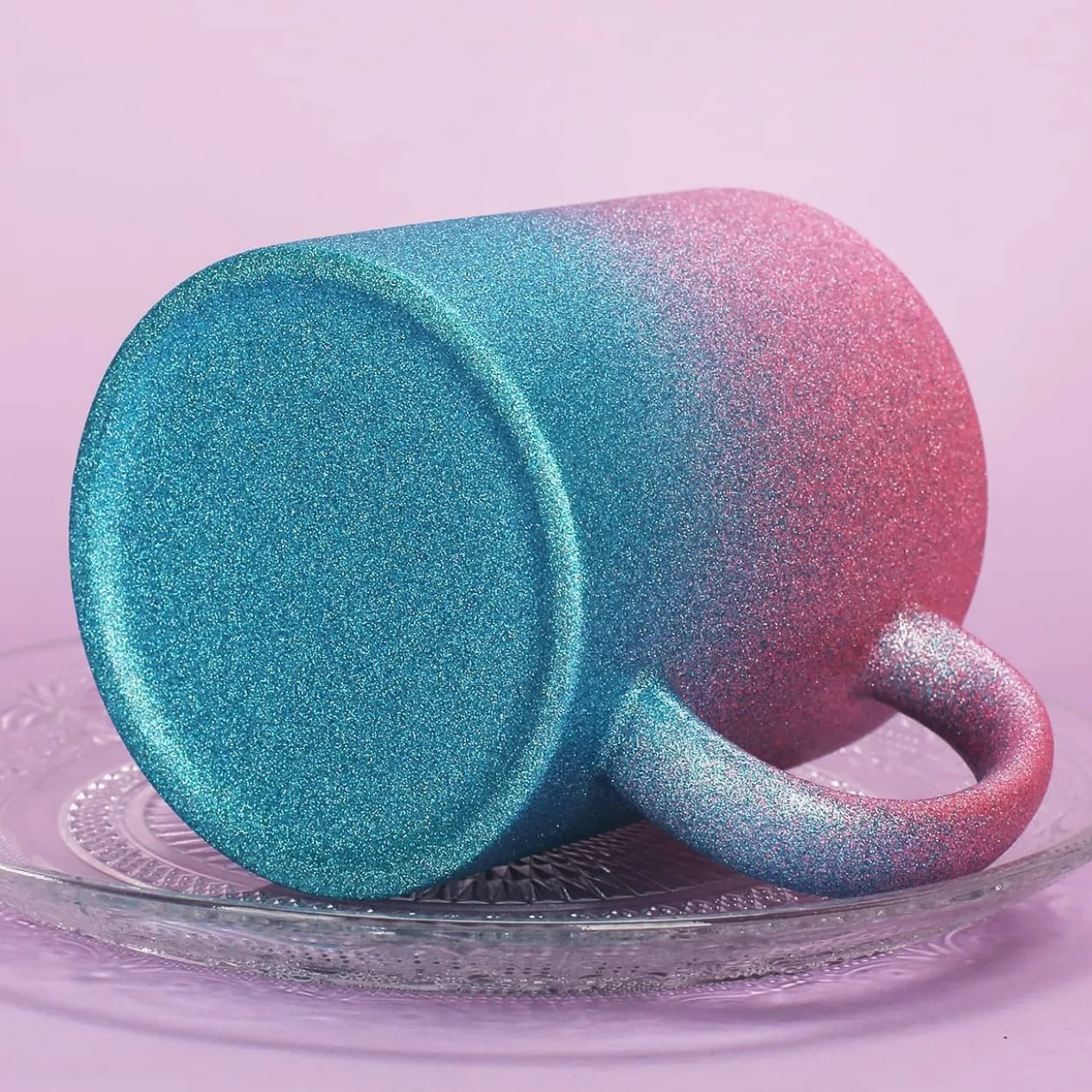 Glitzertasse für die beste Freundin, Kollegin oder Schwester der Welt