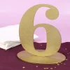Goldene Dekozahl 6