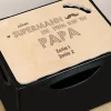 gravierter Bierkastendeckel aus Holz für Ihren Papa zum Vatertag