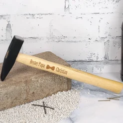 Gravierter Hammer für den besten Papa - mit Namensgravur