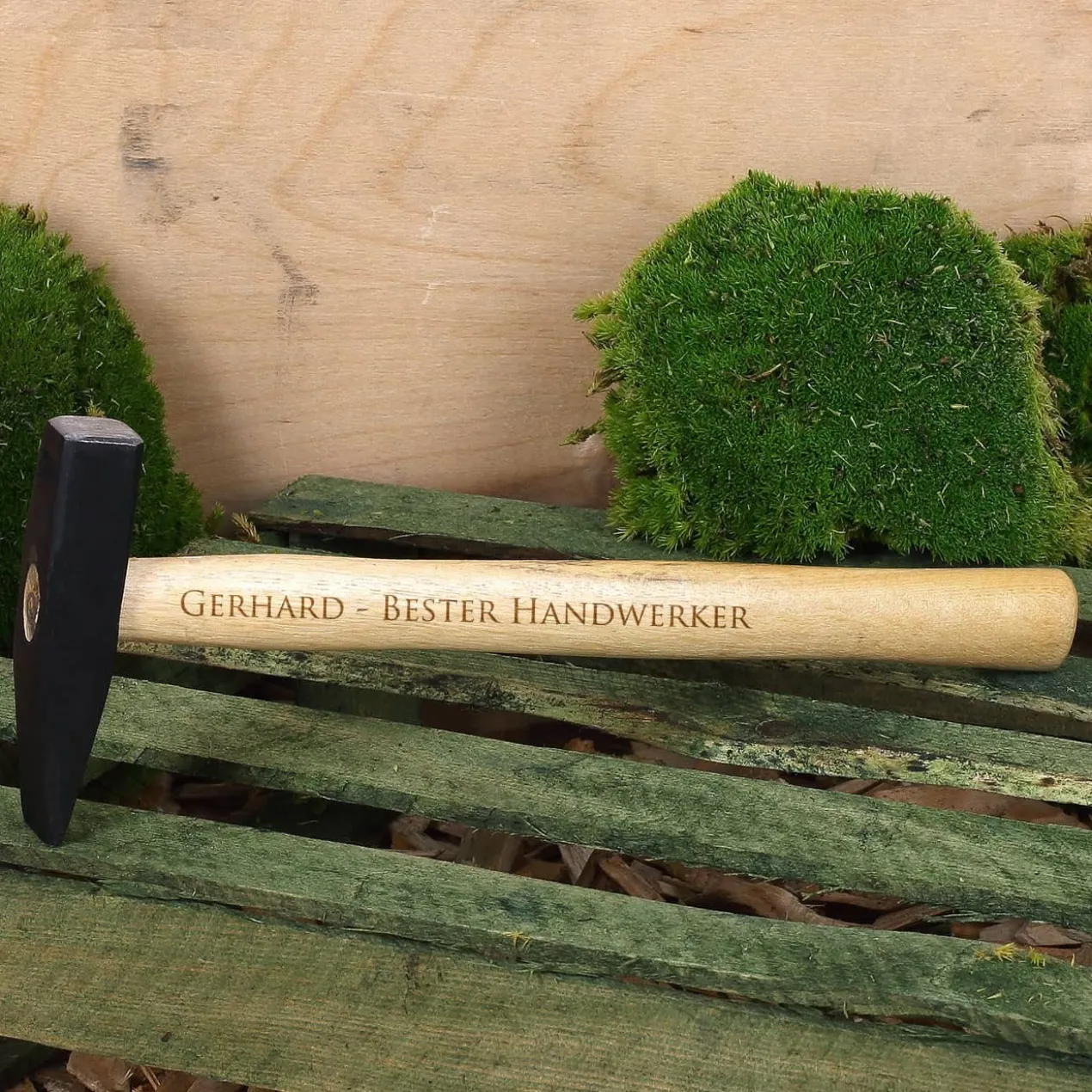 Gravierter Hammer für den besten Handwerker