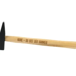 Gravierter Hammer mit Name - Du bist der Hammer