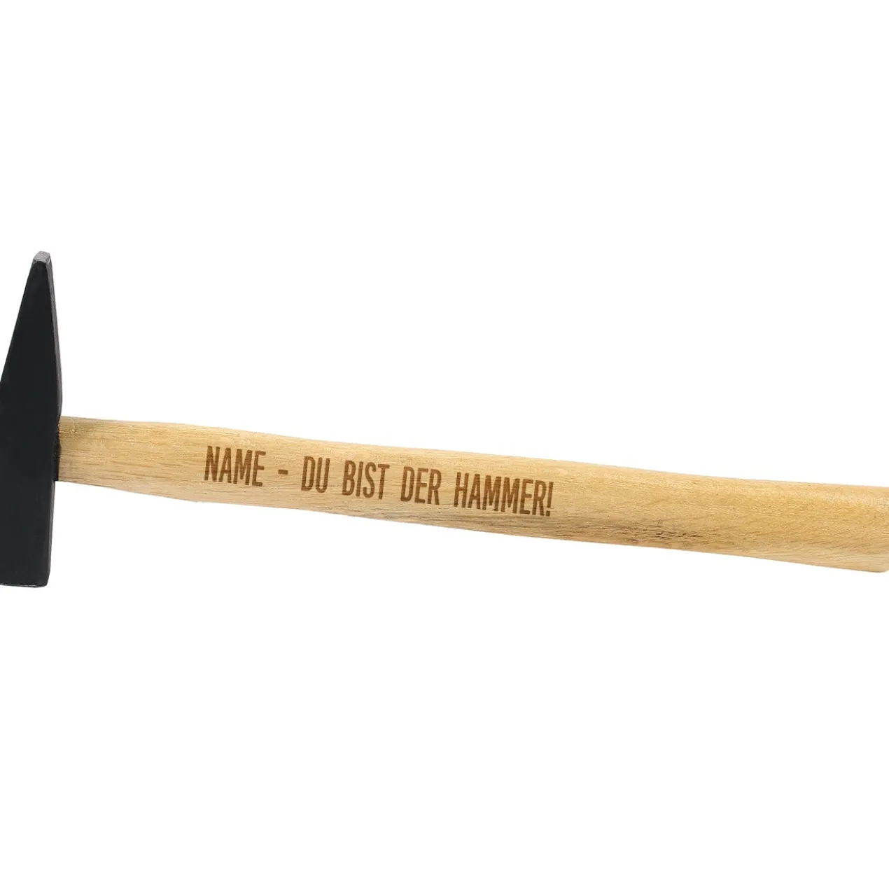 Gravierter Hammer mit Name - Du bist der Hammer