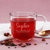 Graviertes Teeglas von Leonardo mit Namensgravur und Ornament-Motiv