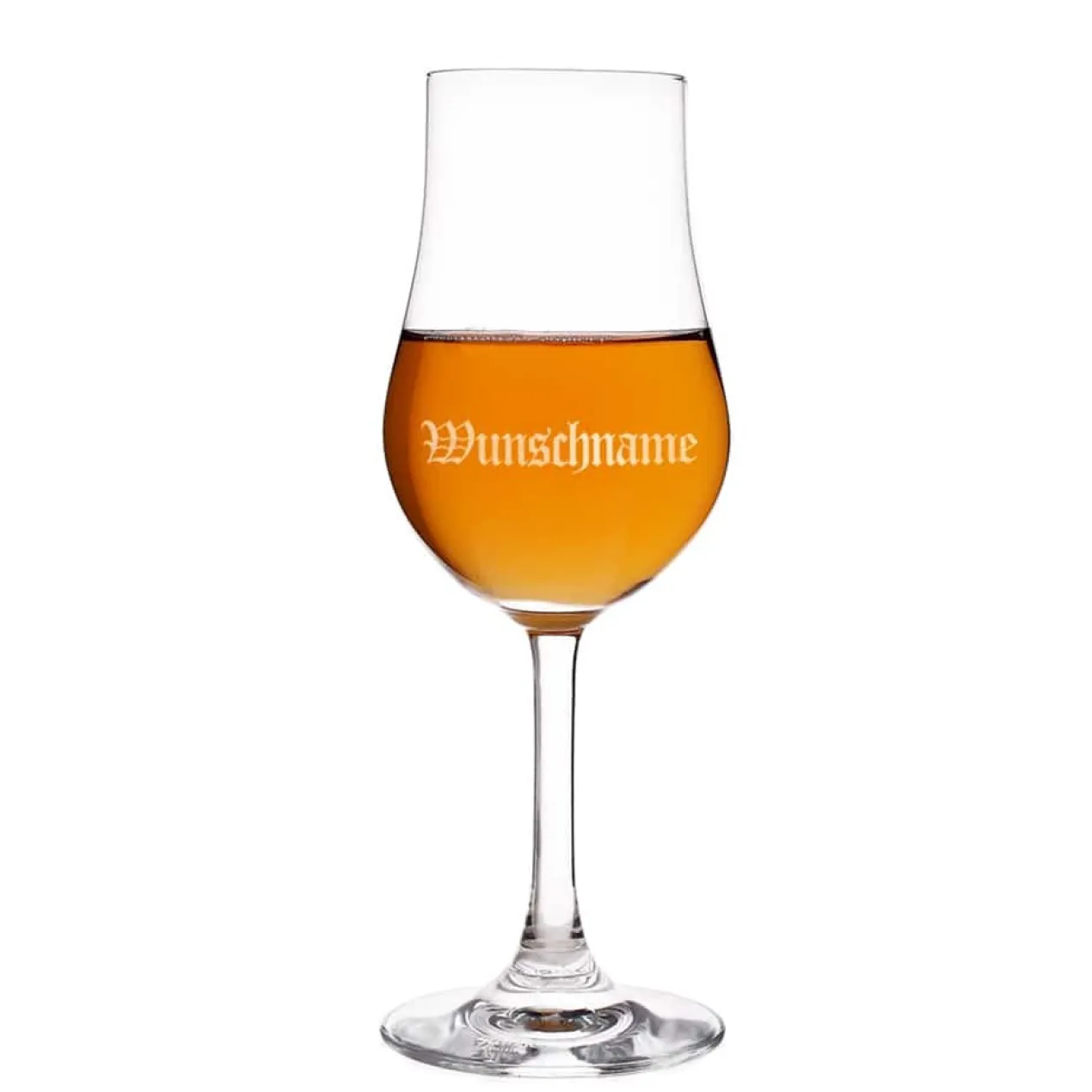Graviertes Whisky-Stielglas mit Wunschnamen