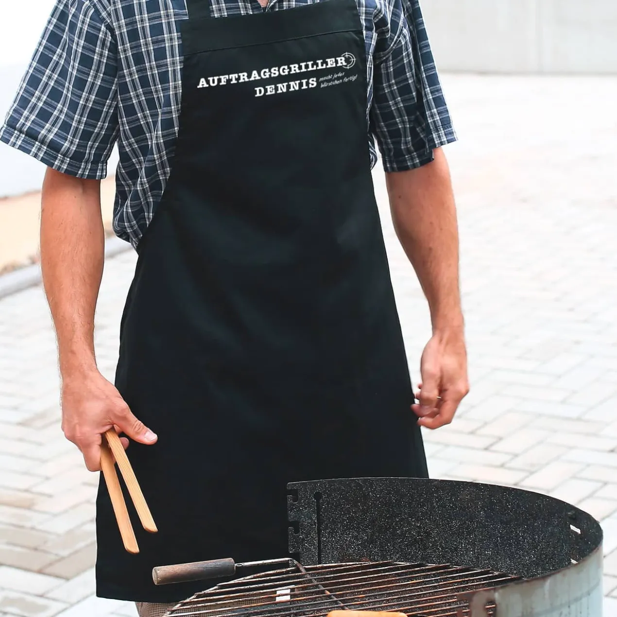 Grillschürze Auftragsgriller mit Name