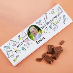 Große Foto Schokolade zum Schulstart