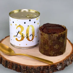 Großer Schoko Brownie in Bäckerqualität zum Geburtstag personalisiert | Kuchen aus Traditionsbäckerei