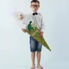 Große Schultüte für Jungen mit Dinosaurier und Name