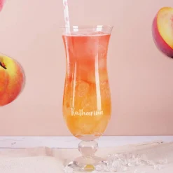 Großes Cocktailglas graviert mit Name