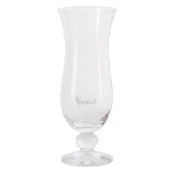Großes Cocktailglas graviert mit Name