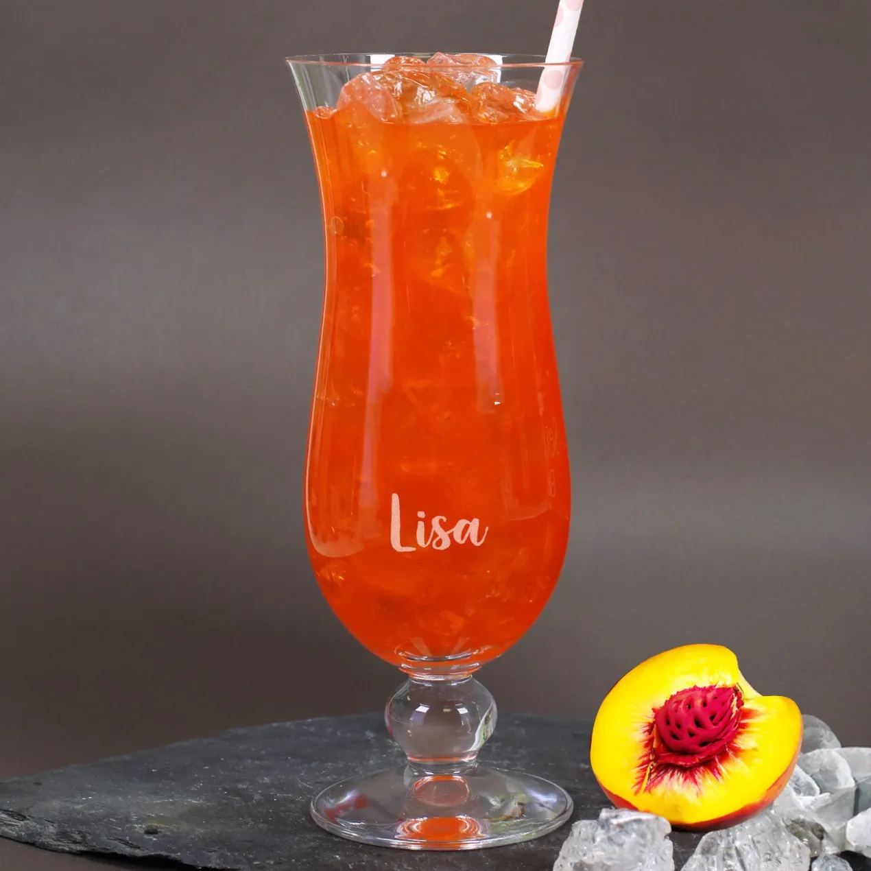 Großes Cocktailglas graviert mit Name