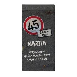 100g Schokolade zum Geburtstag -Achtung Alter!-